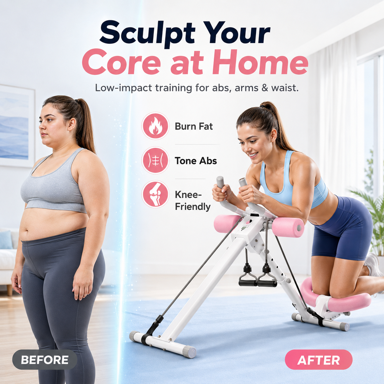 Adjustable Ab Trainer Machine